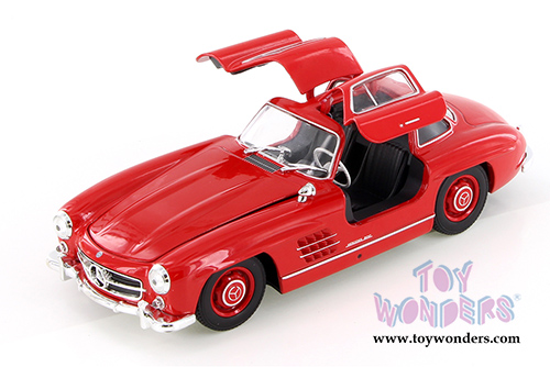 Welly - Mercedes-Benz 300 SL Hardtop (1/24 scale diecast model car, Red) 24064WR