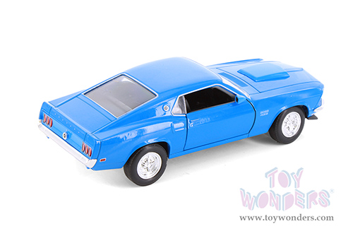Showcasts® Collectibles - Ford Mustang Boss 429 Hardtop (1969, 1/24 scale diecast model car, Asstd.) 24067/4D MAP: $19.99