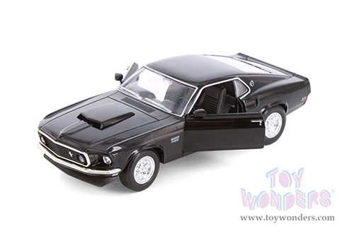 Showcasts® Collectibles - Ford Mustang Boss 429 Hardtop (1969, 1/24 scale diecast model car, Asstd.) 24067/4D MAP: $19.99