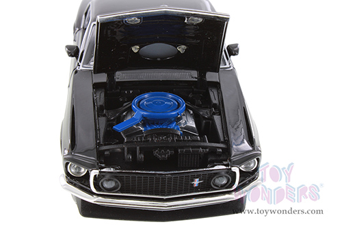 Showcasts® Collectibles - Ford Mustang Boss 429 Hardtop (1969, 1/24 scale diecast model car, Asstd.) 24067/4D MAP: $19.99