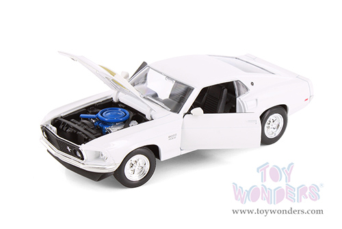 Showcasts® Collectibles - Ford Mustang Boss 429 Hardtop (1969, 1/24 scale diecast model car, Asstd.) 24067/4D MAP: $19.99