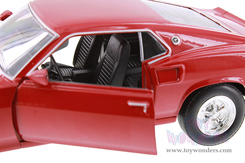 Showcasts® Collectibles - Ford Mustang Boss 429 Hardtop (1969, 1/24 scale diecast model car, Asstd.) 24067/4D MAP: $19.99