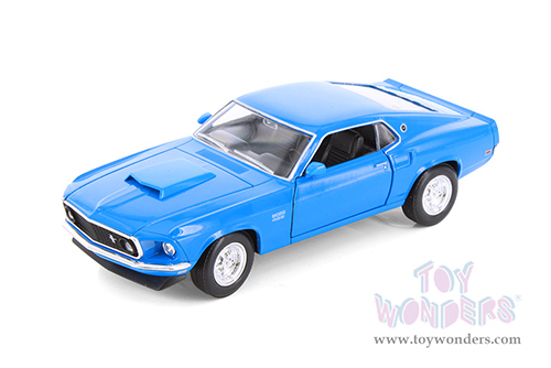 Showcasts® Collectibles - Ford Mustang Boss 429 Hardtop (1969, 1/24 scale diecast model car, Asstd.) 24067/4D MAP: $19.99