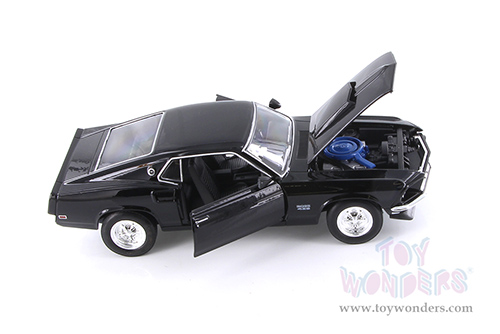 Welly - Ford Mustang Boss 429 Hardtop (1969, 1/24 scale diecast model car, Black) 24067WBK