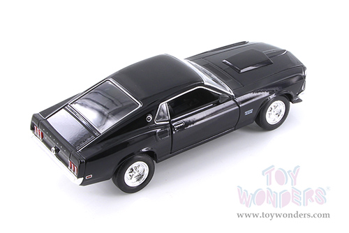 Welly - Ford Mustang Boss 429 Hardtop (1969, 1/24 scale diecast model car, Black) 24067WBK