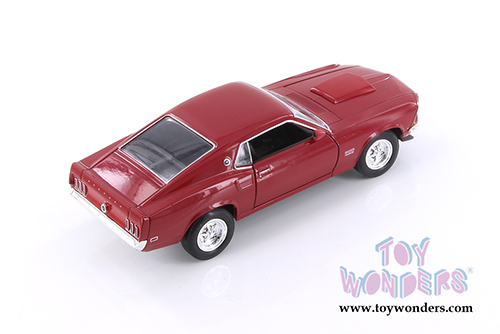Welly - Ford Mustang Boss 429 Hardtop (1969, 1/24 scale diecast model car, Red) 24067WR