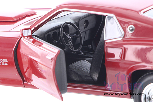 Welly - Ford Mustang Boss 429 Hardtop (1969, 1/24 scale diecast model car, Red) 24067WR