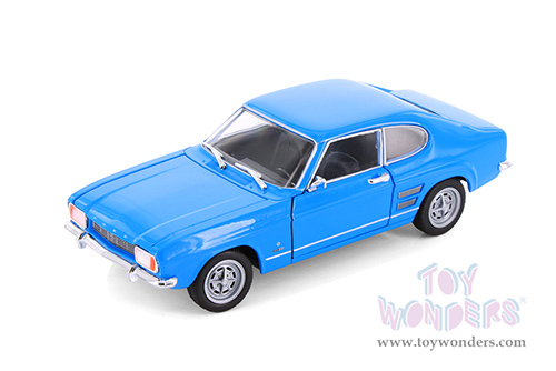 Showcasts® Collectibles - Ford Capri Hardtop (1969, 1/24 scale diecast model car, Asstd.) 24069/4D MAP: $19.99