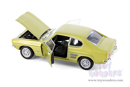 Showcasts® Collectibles - Ford Capri Hardtop (1969, 1/24 scale diecast model car, Asstd.) 24069/4D MAP: $19.99