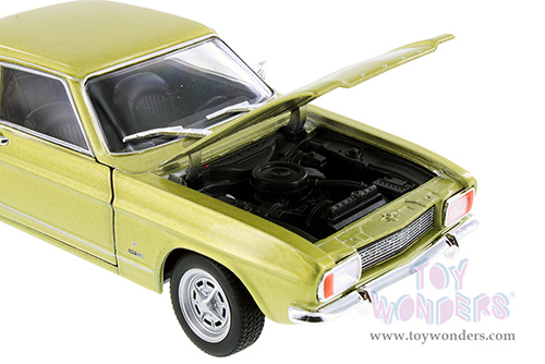 Showcasts® Collectibles - Ford Capri Hardtop (1969, 1/24 scale diecast model car, Asstd.) 24069/4D MAP: $19.99
