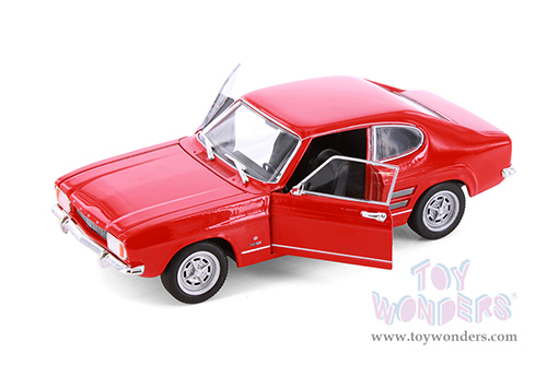 Showcasts® Collectibles - Ford Capri Hardtop (1969, 1/24 scale diecast model car, Asstd.) 24069/4D MAP: $19.99