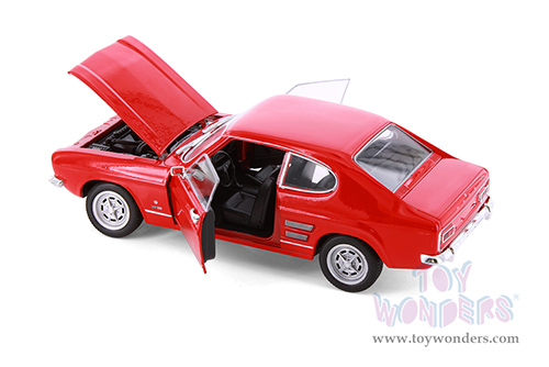 Showcasts® Collectibles - Ford Capri Hardtop (1969, 1/24 scale diecast model car, Asstd.) 24069/4D MAP: $19.99