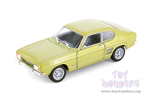 Showcasts® Collectibles - Ford Capri Hardtop (1969, 1/24 scale diecast model car, Asstd.) 24069/4D MAP: $19.99