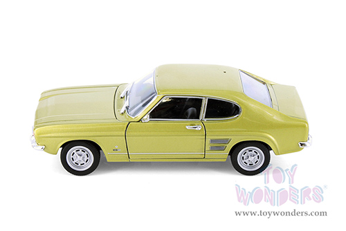 Showcasts® Collectibles - Ford Capri Hardtop (1969, 1/24 scale diecast model car, Asstd.) 24069/4D MAP: $19.99