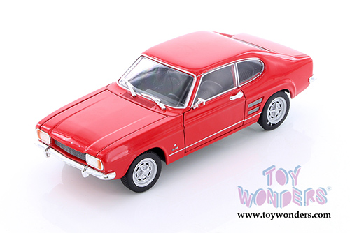 Welly - Ford Capri Hardtop (1969, 1/24 scale diecast model car, Red) 24069WR
