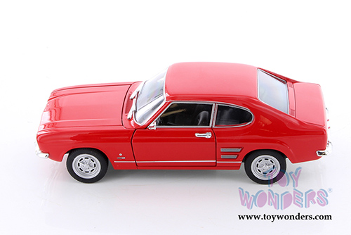 Welly - Ford Capri Hardtop (1969, 1/24 scale diecast model car, Red) 24069WR
