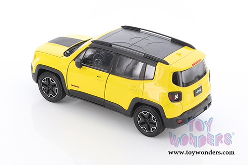 Welly - Jeep&reg; Renegade Trailhawk (1/24 scale diecast model car, Asstd.) 24071/4D