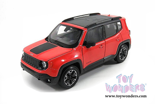 Welly - Jeep&reg; Renegade Trailhawk (1/24 scale diecast model car, Orange) 24071WOR