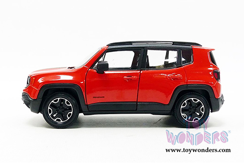 Welly - Jeep&reg; Renegade Trailhawk (1/24 scale diecast model car, Orange) 24071WOR