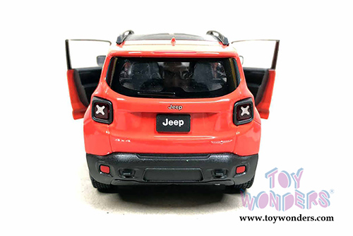Welly - Jeep&reg; Renegade Trailhawk (1/24 scale diecast model car, Orange) 24071WOR