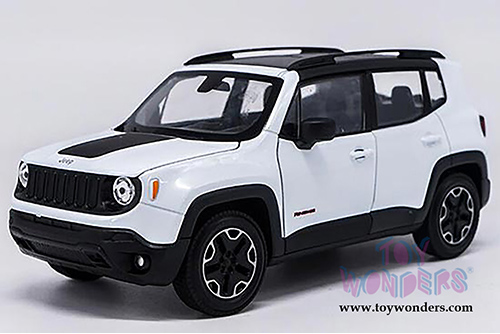 Welly - Jeep&reg; Renegade Trailhawk (1/24 scale diecast model car, White) 24071WWT