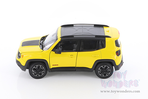 Welly - Jeep&reg; Renegade Trailhawk (1/24 scale diecast model car, Silver) 24071WYL