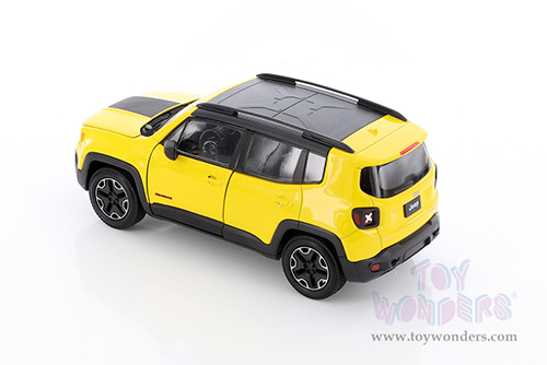 Welly - Jeep&reg; Renegade Trailhawk (1/24 scale diecast model car, Silver) 24071WYL