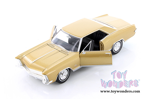 Welly - Buick&reg; Riviera&trade; Grand Sport Hardtop (1965, 1/24 scale diecast model car, Gold) 24072WG