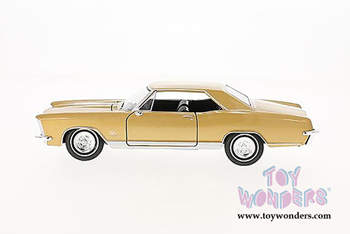 Welly - Buick&reg; Riviera&trade; Grand Sport Hardtop (1965, 1/24 scale diecast model car, Gold) 24072WG