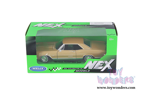 Welly - Buick&reg; Riviera&trade; Grand Sport Hardtop (1965, 1/24 scale diecast model car, Gold) 24072WG