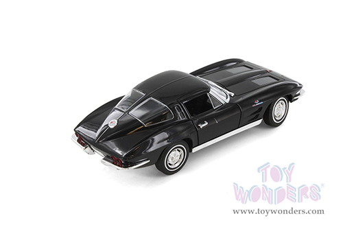 Showcasts® Collectibles - Chevrolet® Corvette® Hardtop (1963, 1/24 scale diecast model car, Asstd.) 24073/4D MAP: $19.99