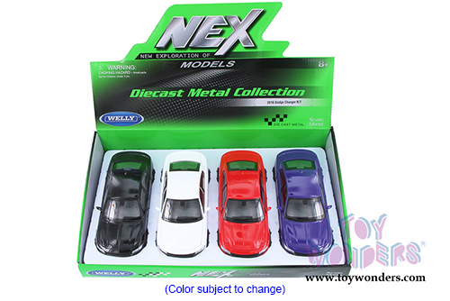 Welly - Dodge Charger R/T Hardtop (2016, 1/24 scale diecast model car, Asstd.) 24079/4D
