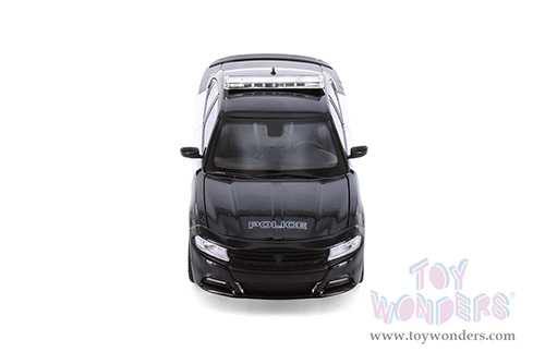 Showcasts® Collectibles - Dodge Charger Pursuit Police (2016, 1/24 scale diecast model car, Black/White) 24079P/4D MAP: $19.99