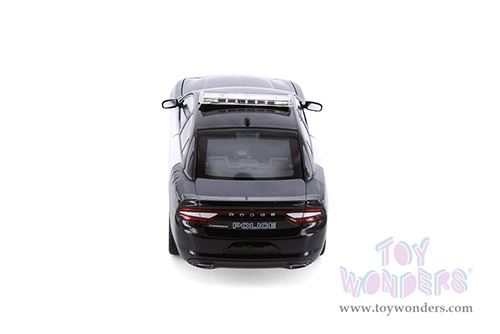 Showcasts® Collectibles - Dodge Charger Pursuit Police (2016, 1/24 scale diecast model car, Black/White) 24079P/4D MAP: $19.99