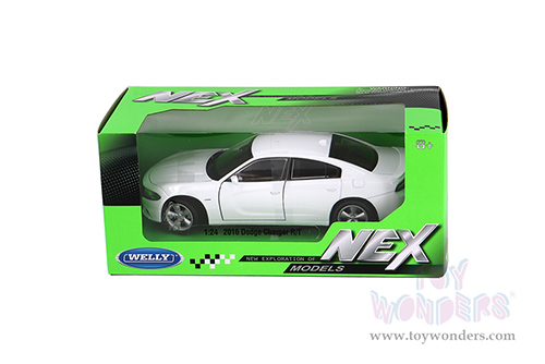 Welly - Dodge Charger R/T Hardtop (2016, 1/24 scale diecast model car, White) 24079WWT