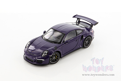 Welly - Porsche 911 GT3 RS Hardtop (1/24 scale diecast model car, Purple) 24080WPR