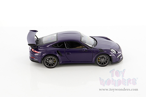 Welly - Porsche 911 GT3 RS Hardtop (1/24 scale diecast model car, Purple) 24080WPR