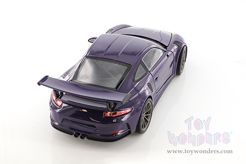 Welly - Porsche 911 GT3 RS Hardtop (1/24 scale diecast model car, Purple) 24080WPR