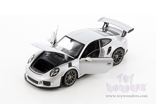 Welly - Porsche 911 GT3 RS Hardtop (1/24 scale diecast model car, Silver) 24080WSV