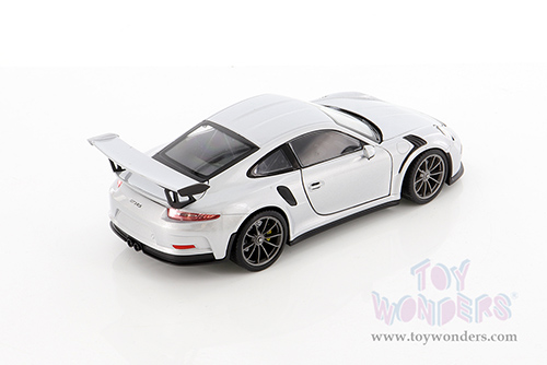 Welly - Porsche 911 GT3 RS Hardtop (1/24 scale diecast model car, Silver) 24080WSV