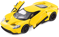 Showcasts® Collectibles - Ford GT Hardtop (2017, 1/24 scale diecast model car, Asstd.) MAP: $19.99