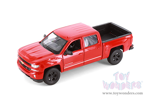 Showcasts® Collectibles - Chevrolet® Silverado™ Pickup (2017, 1/29 scale diecast model car, Asstd.) 24083/4D MAP: $19.99
