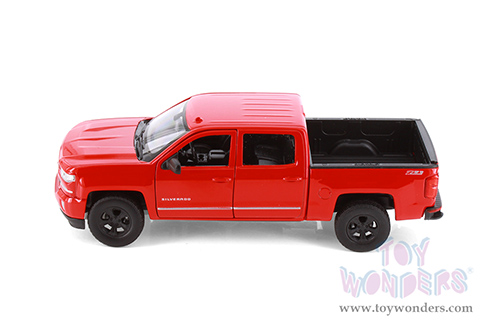 Showcasts® Collectibles - Chevrolet® Silverado™ Pickup (2017, 1/29 scale diecast model car, Asstd.) 24083/4D MAP: $19.99
