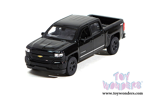 Welly - Chevrolet&reg; Silverado&trade; Pickup (2017, 1/29 scale diecast model car, Black) 24083WBK
