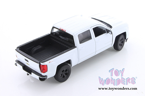 Welly - Chevrolet® Silverado™ Pickup (2017, 1/29 scale diecast model car, White) 24083WWT