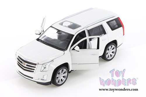 Welly - Cadillac Escalade&reg; SUV (2017, 1/24 scale diecast model car, White) 24084WWT