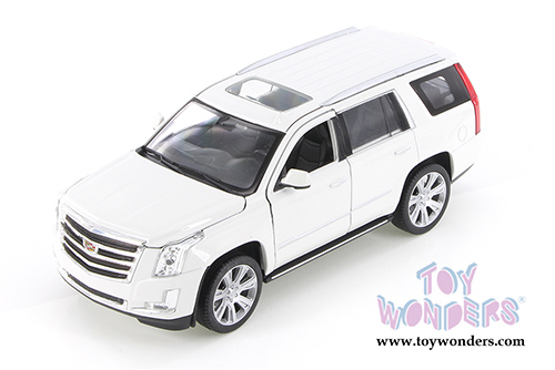 Welly - Cadillac Escalade&reg; SUV (2017, 1/24 scale diecast model car, White) 24084WWT