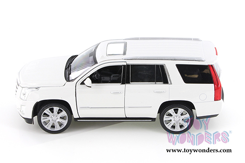 Welly - Cadillac Escalade&reg; SUV (2017, 1/24 scale diecast model car, White) 24084WWT