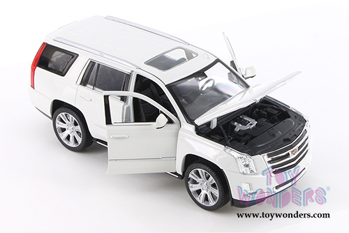 Welly - Cadillac Escalade&reg; SUV (2017, 1/24 scale diecast model car, White) 24084WWT