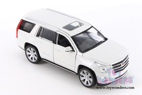 Welly - Cadillac Escalade&reg; SUV (2017, 1/24 scale diecast model car, White) 24084WWT